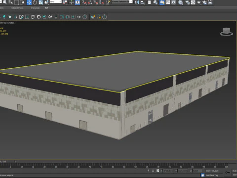 Convention And Exhibition Center 4 3D Model