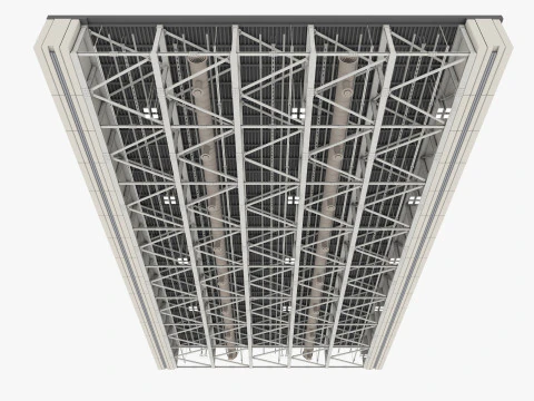 Tubos de ventila&ccedil;&atilde;o de teto 12 Modelo 3D