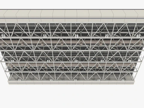 Tubos de ventila&ccedil;&atilde;o de teto 12 Modelo 3D
