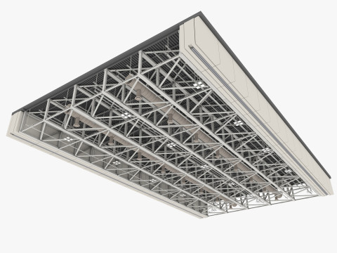 Ceiling Ventilation Pipes 12 3Dモデル