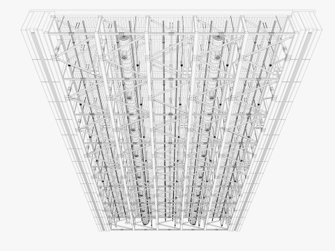Ceiling Ventilation Pipes 12 3Dモデル