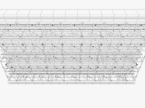 Ceiling Ventilation Pipes 12 3Dモデル