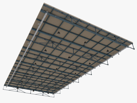 Ceiling Ventilation Pipes 13 3D-Modell