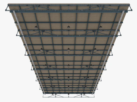 천장 환기 파이프 13 3D 모델