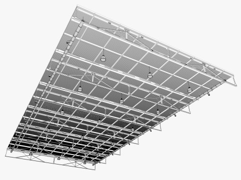 Ceiling Ventilation Pipes 13 3D Model