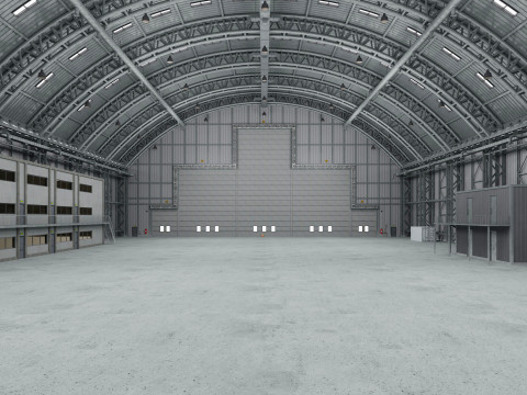 Hangar 3 3D Model