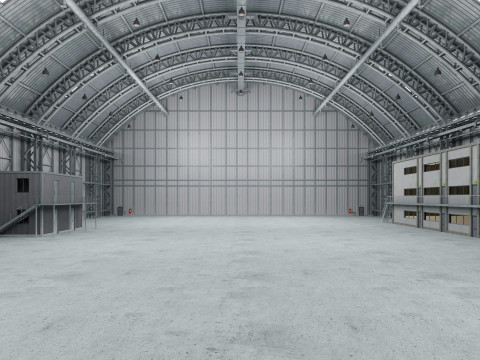 Hangar 3 Modelo 3D