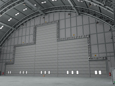 Hangar 3 Modelo 3D
