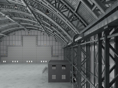 Hangar 3 Modelo 3D