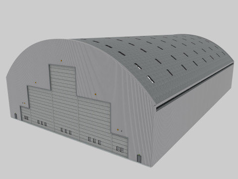 Hangar 3 Modelo 3D
