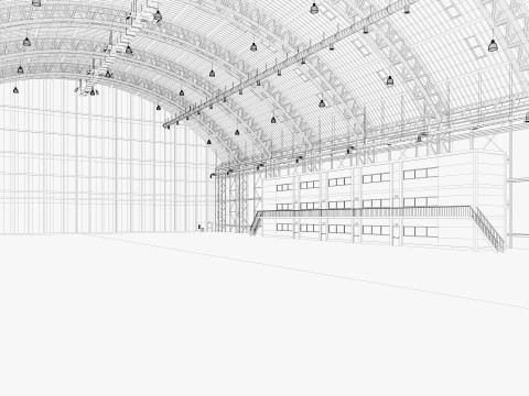 Hangar 3 Modelo 3D