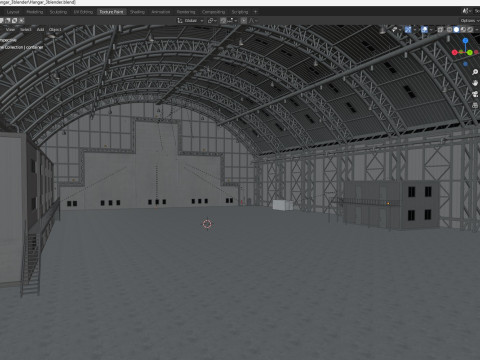 Hangar 3 Modelo 3D