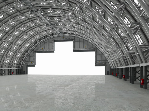 Hangar 4 3D Model