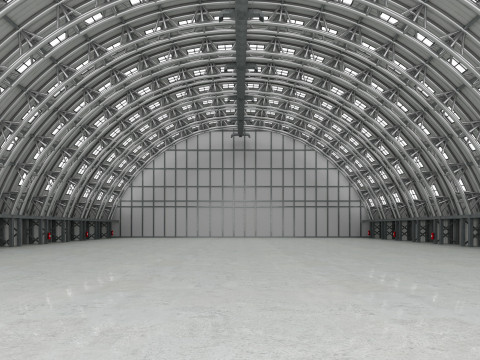 Hangar 4 3D Model