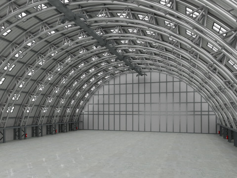 Hangar 4 3D Model