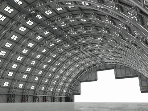 Hangar 4 3D Model
