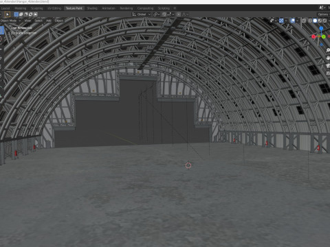 Hangar 4 3D Model