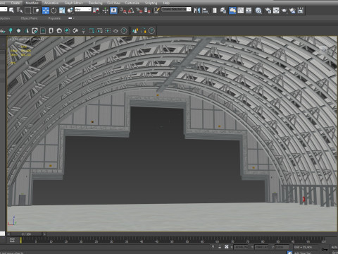 Hangar 4 3D Model