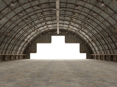 Hangar 5 Modello 3D