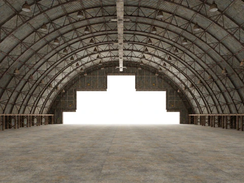 Hangar 5 3D Model