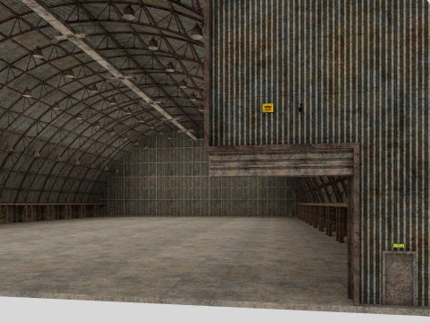 Hangar 5 3D Model