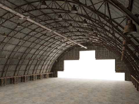 Hangar 5 Modello 3D