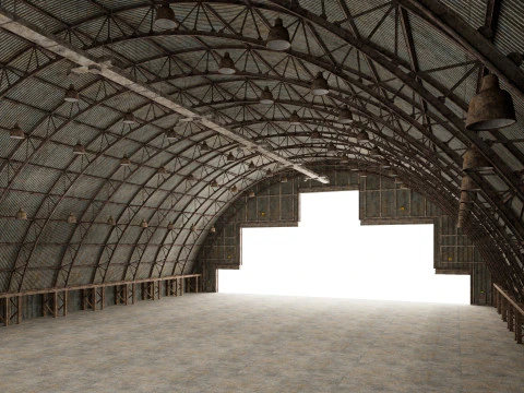 Hangar 5 3D Model