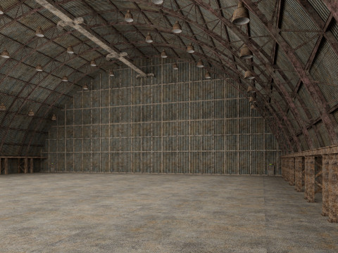 Hangar 5 Modello 3D
