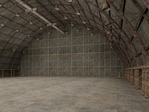 Hangar 5 3D Model