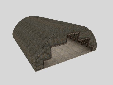 Hangar 5 Modello 3D