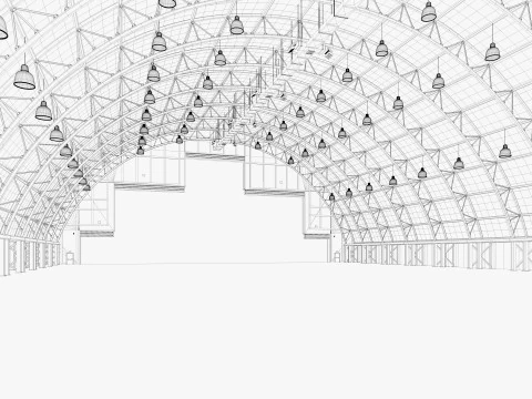 Hangar 5 3D Model