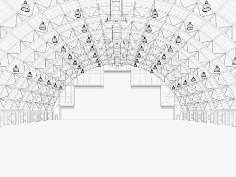 Hangar 5 Modello 3D