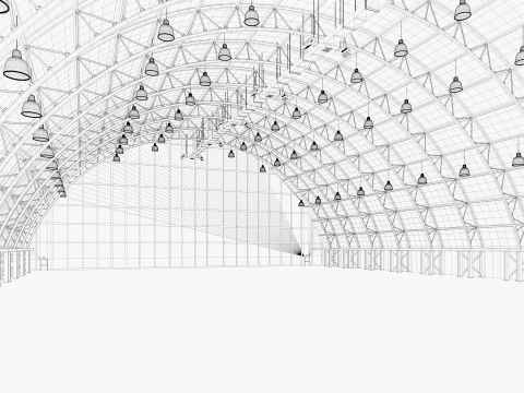 Hangar 5 3D Model