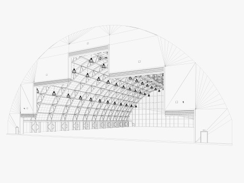 Hangar 5 Modello 3D