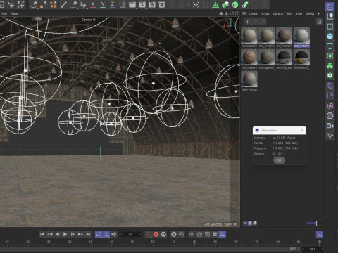 Hangar 5 3D Model