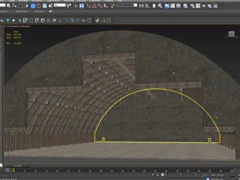 Hangar 5 3D Model