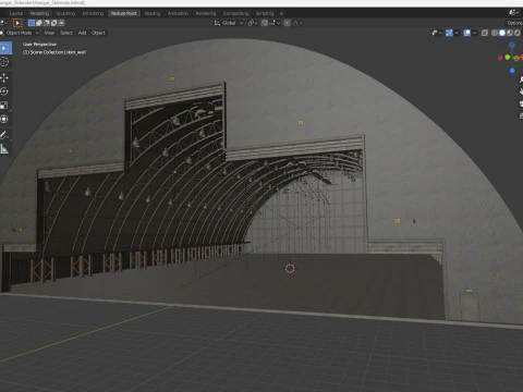 Hangar 5 3D Model