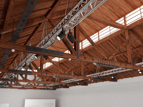 Art Gallery Exhibition 5 3D Model