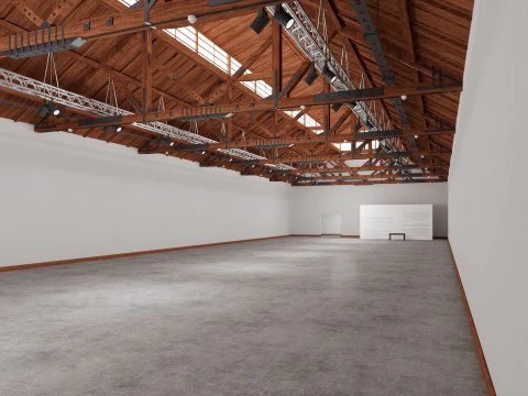 Art Gallery Exhibition 5 3D Model