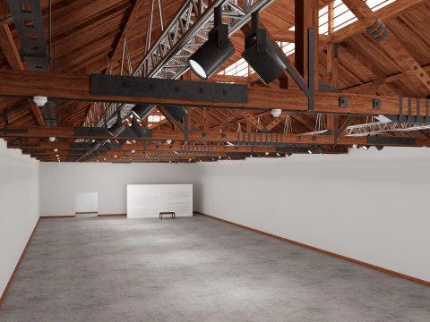 Art Gallery Exhibition 5 3D Model