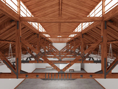 Art Gallery Exhibition 5 3D Model
