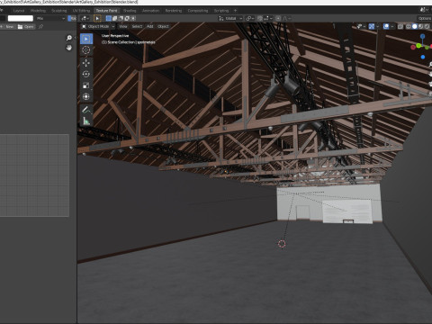 Art Gallery Exhibition 5 Modelo 3D