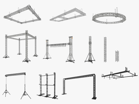 Truss Collection s 3D-Modell