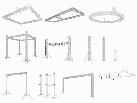 Truss Collection s 3D 모델