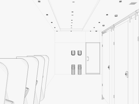 Restroom public wc 2 3D 模型