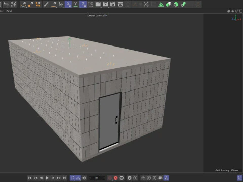 Restroom public wc 3D Model