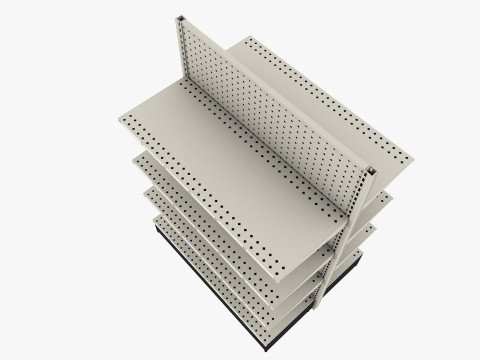 Store Shelf Low-poly Model 3D