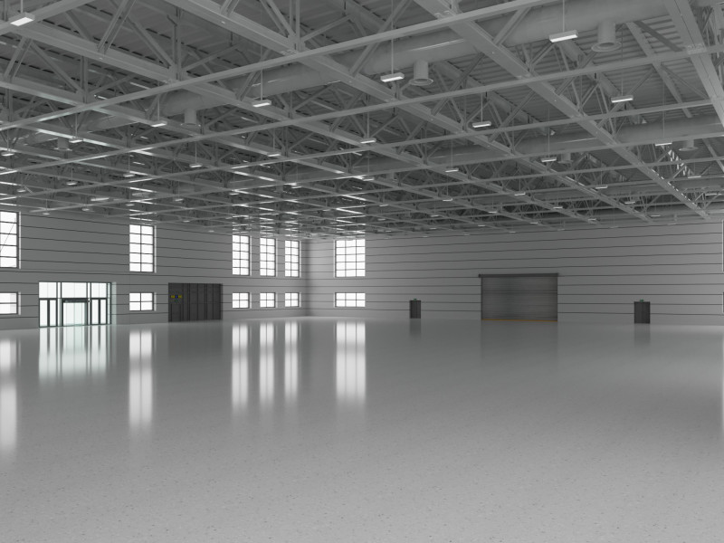 Warehouse interior and exterior 4 Model 3D .c4d .max .obj .3ds .fbx .stl .blend