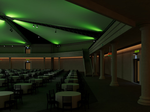 Assembly Hall interior 3D Модель