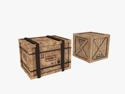 Pallet Jack and Racking Low-poly 3D Model